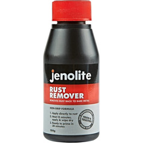 JENOLITE Original Rust Remover - Thick Liquid - Rust Treatment - Removes Rust Back To Bare Metal - 125ml