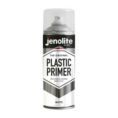 Jenolite Premium Plastic Primer Spray - White - 400ml