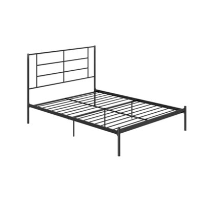 Jensen Metal Bed Black, King Size