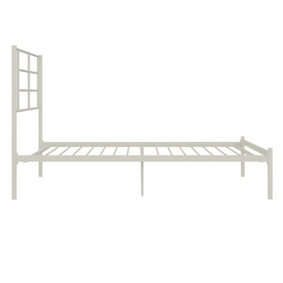 Jensen Metal Bed White, Single