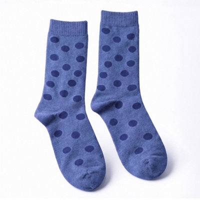 Jess & Lou Womens Novelty Spotted Socks 4-7