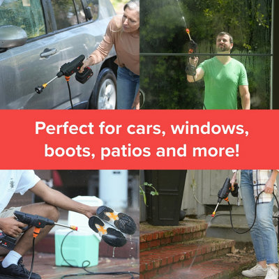 Jet Hawk Cordless Pressure Washer - 5