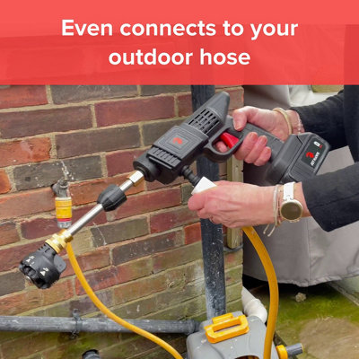 Jet Hawk Cordless Pressure Washer - 7