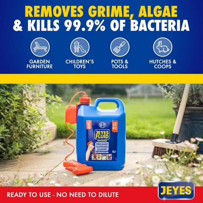 Jeyes Fluid Outdoor Cleaner Pro Shot with 1 Metre Extendable Trigger (5 ...