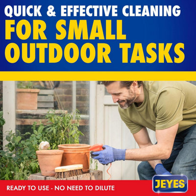 Jeyes Fluid Outdoor Cleaner Pro Shot with 1 Metre Extendable Trigger (5 Litre)