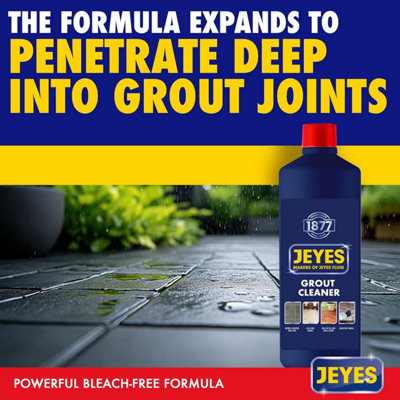 Jeyes Grout Cleaner 1L - Outdoor Wall and Floor Grout Cleaner - Targets ...