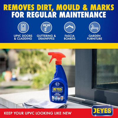 Jeyes UPVC Cleaner 750ml - Bleach Free UPVC Cleaner for Windows and ...