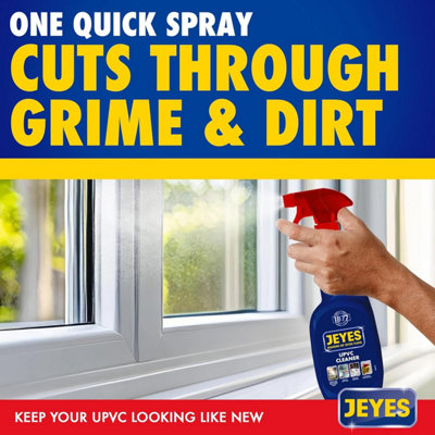 Jeyes UPVC Cleaner 750ml - Bleach Free UPVC Cleaner for Windows and ...
