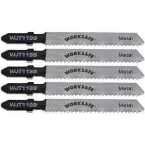 Jigsaw Blade for Metal 55mm 12tpi Pack of 5 by Ufixt