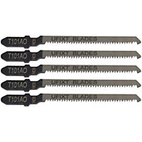 Jigsaw Blades T101AO For High Speed Wood Cutting High Carbon Steel HCS 5 Pack by Ufixt