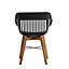 Jill Hartman Rondo Premium Quality Chair Black Twinpack