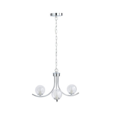 White chandelier b&q sales