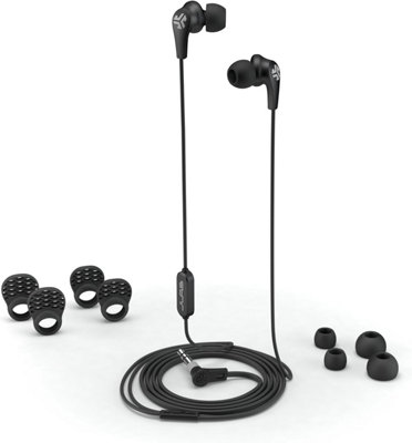 JLab Audio JBuds Pro Signature Wired Earbuds with Microphone and Track ...