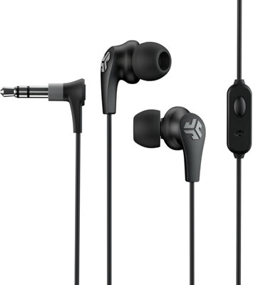 JLab Audio JBuds Pro Signature Wired Earbuds with Microphone and Track ...