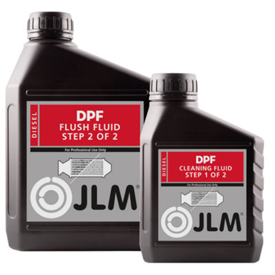 JLM DPF Cleaning & Flush Fluidpack Diesel Particulate Filter 2 Step ...