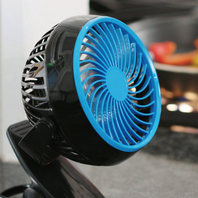 JML Chillmax Go Fan Black - 360 powerful, portable cordless fan