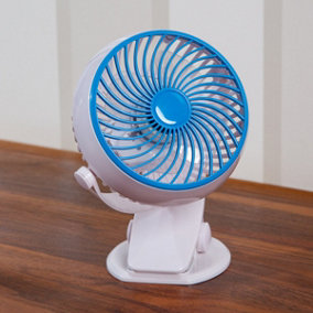 JML Chillmax Go Fan White - 360 powerful, portable cordless fan