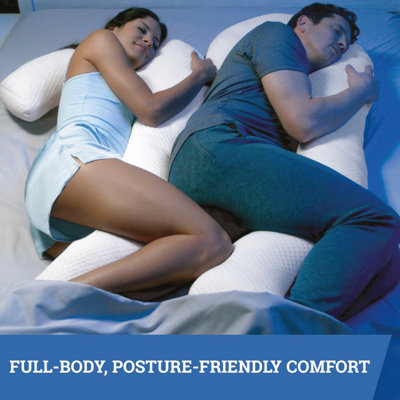 Contour Comfort Swan Full-Sized Body Pillow