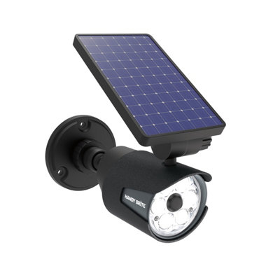 Solar powered motion light with sale security camera