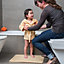 JML Hydro Wonder Beige- Super-comfy shower mat that never stains or blocks your drains