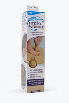 JML Hydro Wonder Beige- Super-comfy shower mat that never stains or ...