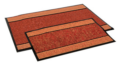 JML - Magic Carpet Large Terracotta Easily soaks up water