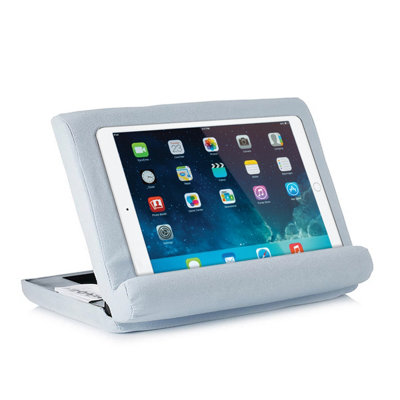 JML - Pill o Pad Foldaway Light Blue Multi-angle, foldable, soft tablet stand with 3 viewing angles
