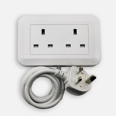 JML Presto Plug - The plug extension that puts sockets where you need them