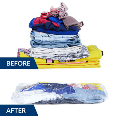 JML VacPack bags JUMBO Vacuum storage bags to reduce storage bulk and save space