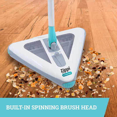JML Zippi Sweeper Triangular, cordless, lightweight, rechargeable