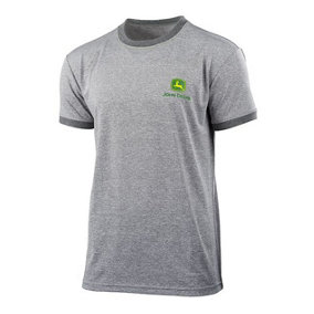 John Deere Active T-Shirt Grey L