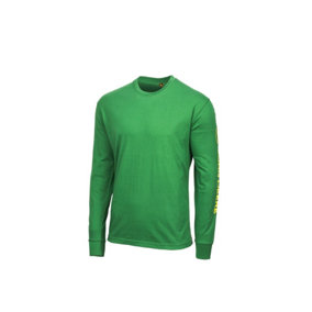 John Deere Adult Long Sleeve Tee Shirt Green XXL