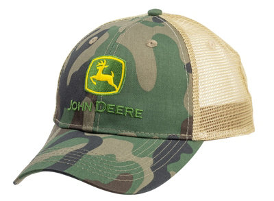 John Deere Camo Trucker Baseball Cap