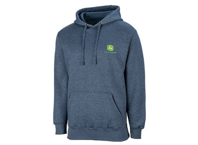 John Deere Hooded Sweatshirt Logo Navy S