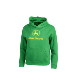 John Deere Kid's Hoodie Green Age 6-9 Years