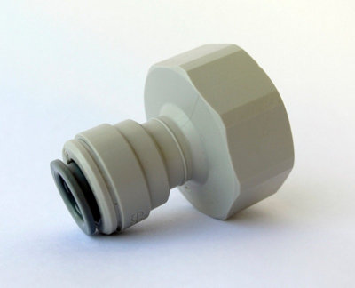 Raccordo A Riduzione Dritto John Guest PI201210S: Push Fit 3/8 X 5/8, In Acetal Copolimero