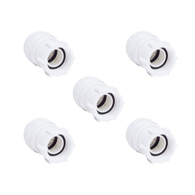 John Guest JG Speedfit 5x Female Coupler 15mm x 1/2" Price Comparisons | Compare The Build