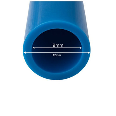 John Guest Speedfit LLDPE-Schlauch 25 Fuß – 3/20,3 Cm OD, Blau – Flexibel, NSF-zertifiziert – Für Wasser Und Pneumatik