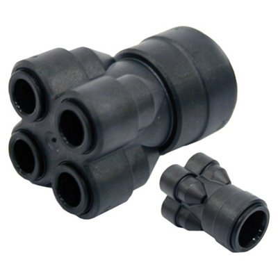 John Guest Speedfit 4 Way Manifold 22 X 10mm (Pack of 5) Price Comparisons | Compare The Build