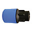 John Guest Speedfit Blue Adapter 20mm X 1/2" BSP Female UG4501B - Pack of 5