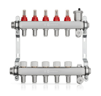 John Guest Speedfit Lowfit 5 Port Manifold Stainless Steel (12mm Connections) Price Comparisons | Compare The Build