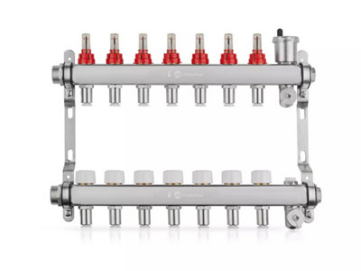 John Guest Speedfit Lowfit 7 Port Manifold Stainless Steel (12mm Connections) Price Comparisons | Compare The Build