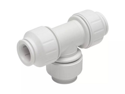 JG Speedfit 15BPEX-10-3L Push-Fit PE-X Barrier Pipe 15mm x 3m White 10 Pack