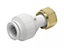 John Guest Speedfit Straight Tap Connector 15mm X 1/2"