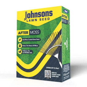 Johnsons High Quality Lawn Seed After Moss 20sqm/850g