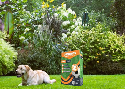 Johnsons Lawn Seed Tuffgrass Dog Patch Resistant Lawn Seed 425g - 20m²
