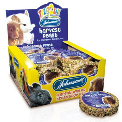 Johnsons's Veterinary Hamster & Gerbil Harvest Feast 70g (Pack of 18)