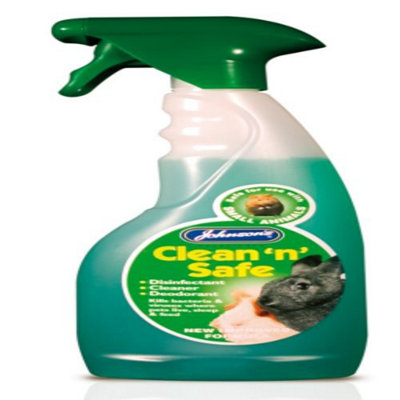 Johnsons's Veterinary Small Animal Clean 'n' Safe Disinfectant 500ml Trigger (Pack of 6)