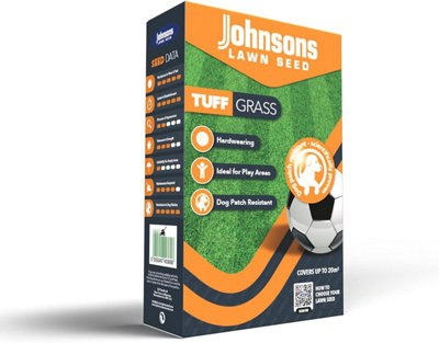 Johnsons Tuffgrass Lawn Seed - 425g - 20m²