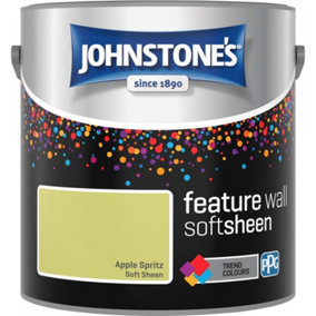 Johnstone's Apple Spritz Feature Wall Soft Sheen Paint 2.5L